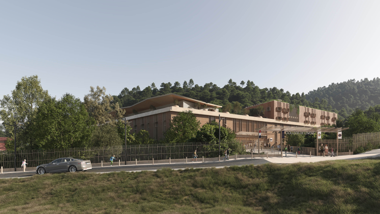 Levens : la première pierre du futur collège posée