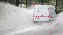 Intemp&eacute;ries &agrave; Nice : jusqu&rsquo;&agrave; 130 mm de pluie &agrave; Levens, aucun &eacute;v&eacute;nement majeur signal&eacute;