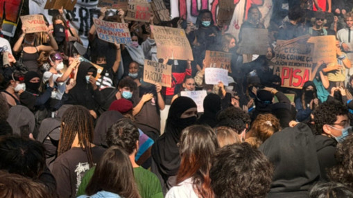 Alpes-Maritimes : la mobilisation lyc&eacute;enne se poursuit, quelques blocages &agrave; Nice et Antibes