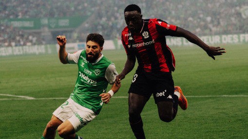 Barrages Ligue 1 : Saint-Étienne et Nice se neutralisent dans un Geoffroy-Guichard bouillant Barrages Ligue 1 : Saint-Étienne et Nice se neutralisent dans un Geoffroy-Guichard bouillant