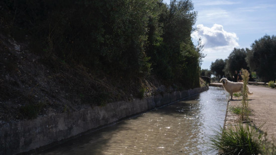 Nice : le canal de Gairaut remis en eau Nice : le canal de Gairaut remis en eau