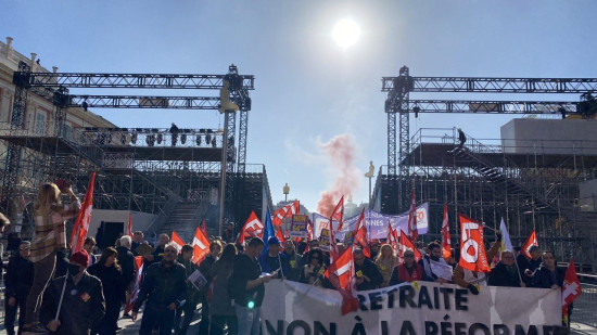 Nice : les fonctionnaires se mobilisent place Garibaldi Nice : les fonctionnaires se mobilisent place Garibaldi