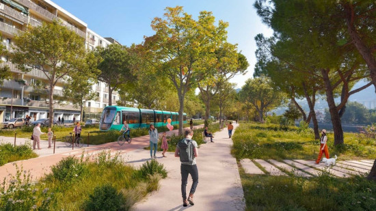 Tramway ligne 5 : Nice acc&eacute;l&egrave;re vers l&rsquo;est de la m&eacute;tropole