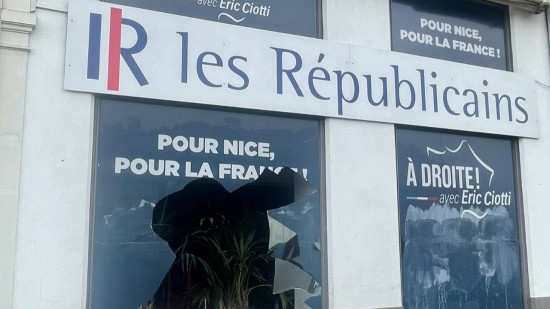 Un homme suspecté d’avoir vandalisé la permanence d’Eric Ciotti placé en garde à vue Un homme suspecté d’avoir vandalisé la permanence d’Eric Ciotti placé en garde à vue