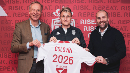 Aleksandr Golovin prolonge à l'AS Monaco