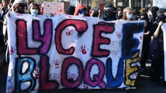 Col&egrave;re lyc&eacute;enne : environ 3000 personnes manifestent &agrave; Nice