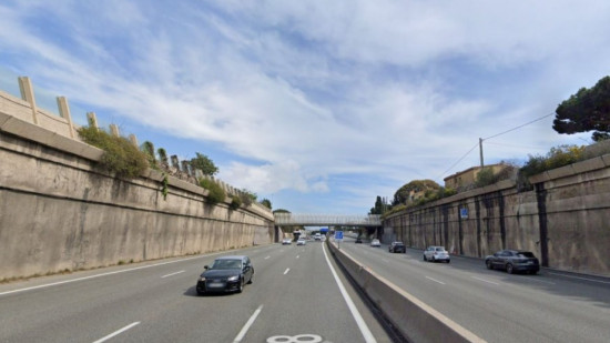 L'autoroute A8 limitée à 70 km/h près de Nice pour plusieurs années L'autoroute A8 limitée à 70 km/h près de Nice pour plusieurs années