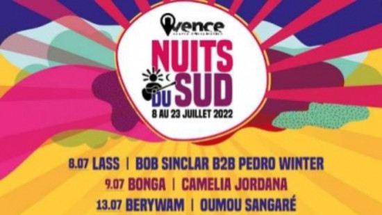 La programmation des Nuits du sud dévoilée !