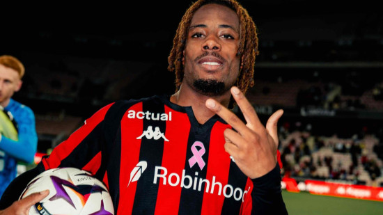 Ligue 1 : Nice &eacute;crase Rennes (5-2), Elye Wahi s'offre un tripl&eacute; et propulse le Gym &agrave; la 7e place