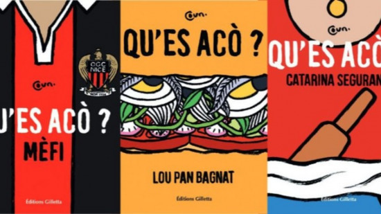Une collection de BD pour apprendre le nissart