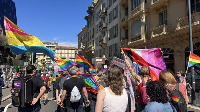Nice : une marche LGBT+ haute en couleurs contre les discriminations