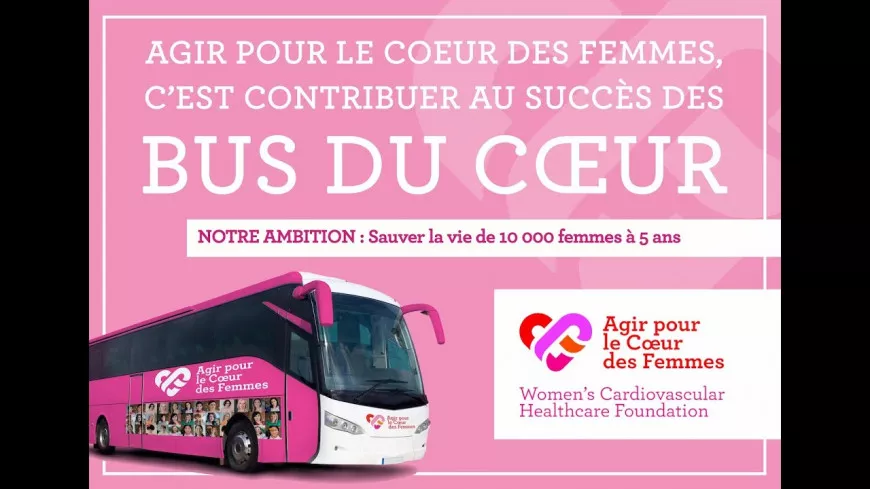 Le Bus du Cœur des Femmes au départ de Cannes