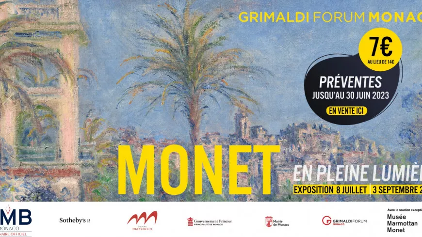 Le Grimaldi Forum met en lumière Monet pour son expo d'été
