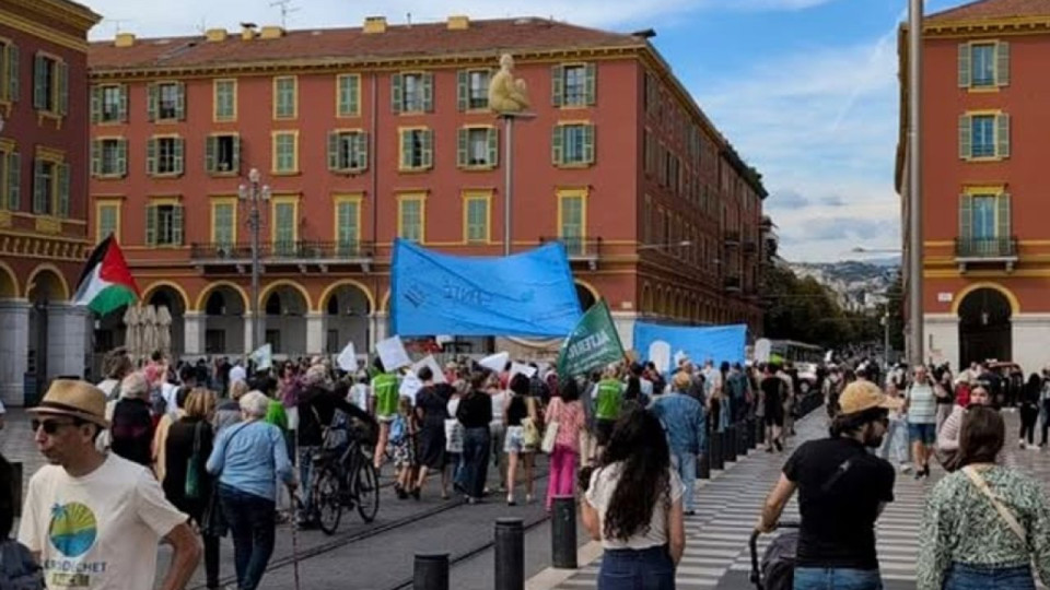 300 manifestants pour le climat et la justice sociale &agrave; Nice