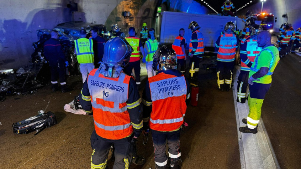 Grave collision dans le tunnel de l’A500 à La Turbie