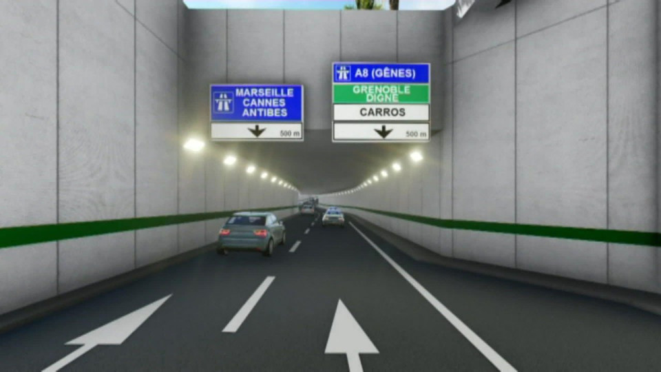 Inauguration ce soir du tunnel pour sortir de Nice (peut-être) sans bouchons !