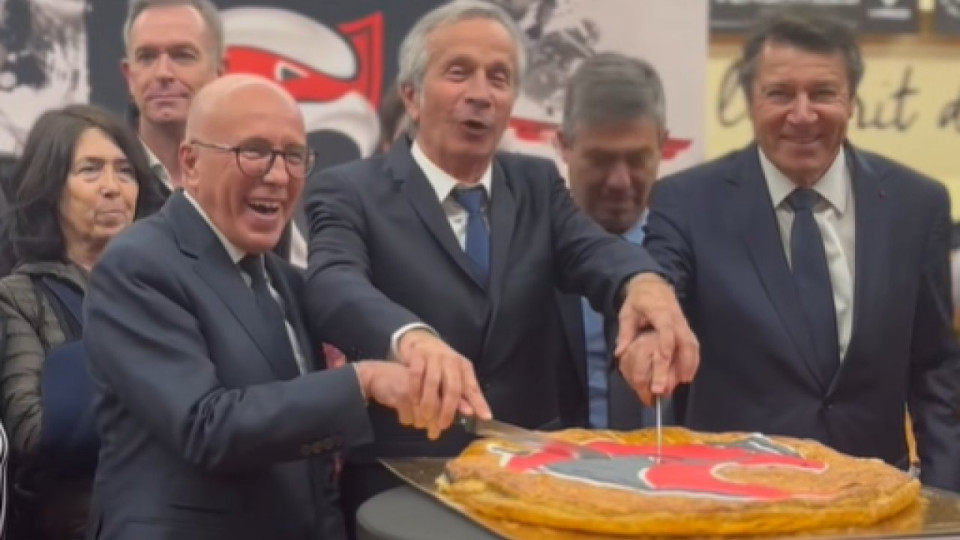 Municipales &agrave; Nice : Christian Estrosi et &Eacute;ric Ciotti r&eacute;unis autour de la galette du Cavigal
