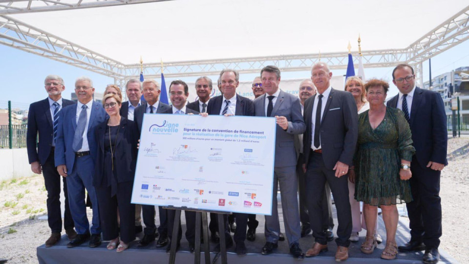 Nice lance les travaux de sa future gare a&eacute;roportuaire