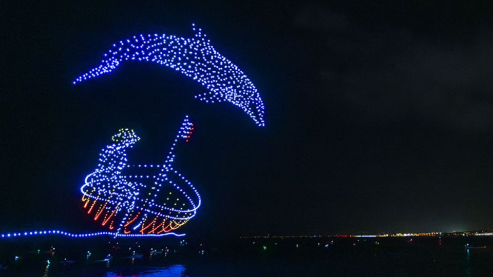 Nice : un spectacle de drones exceptionnel pour la Conférence des Nations Unies sur l’Océan