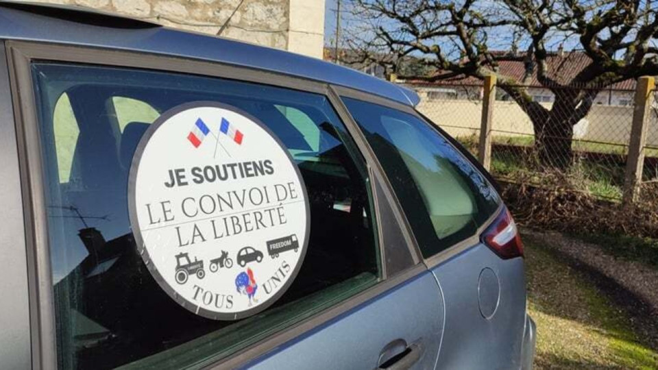 Départ du premier "convoi de la liberté" à Nice