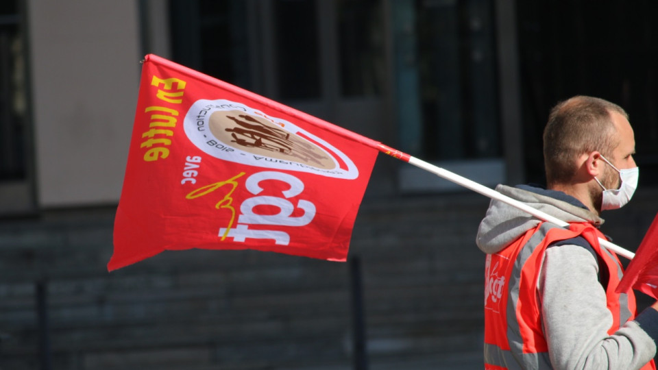 Manifestation contre la r&eacute;forme des retraites : plus de 7500 personnes dans les rues de Nice