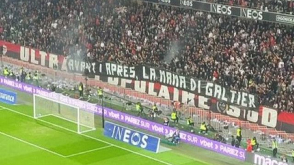 Banderole insultante pour Christophe Galtier : l'OGC Nice risque 5000 euros d&rsquo;amende