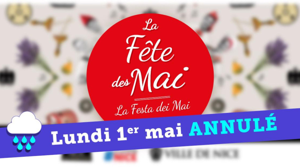 Nice : la Fête des Mai retardée à cause des orages