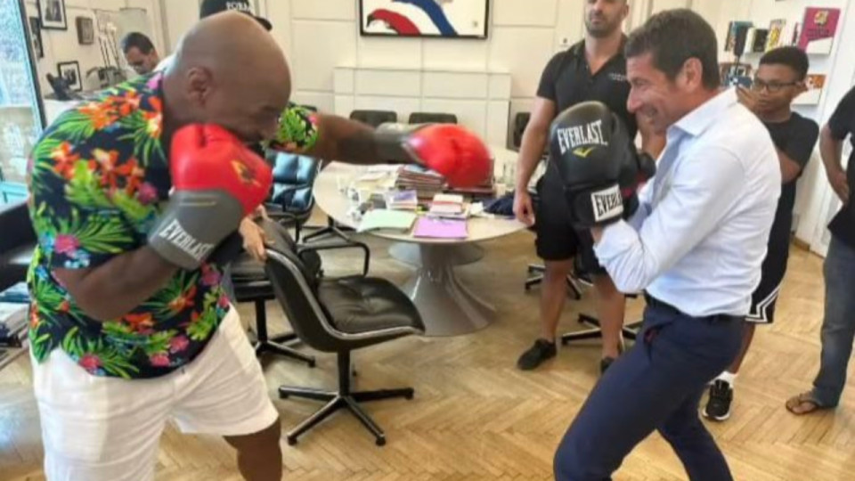 Cannes : Mike Tyson contre David Lisnard, qui l’eut cru ?