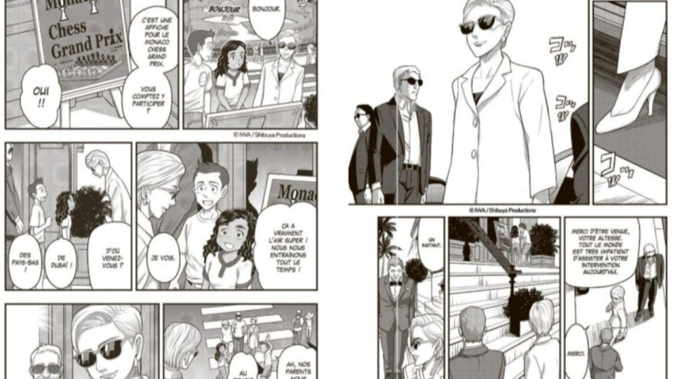 Charl&egrave;ne de Monaco de retour... en manga