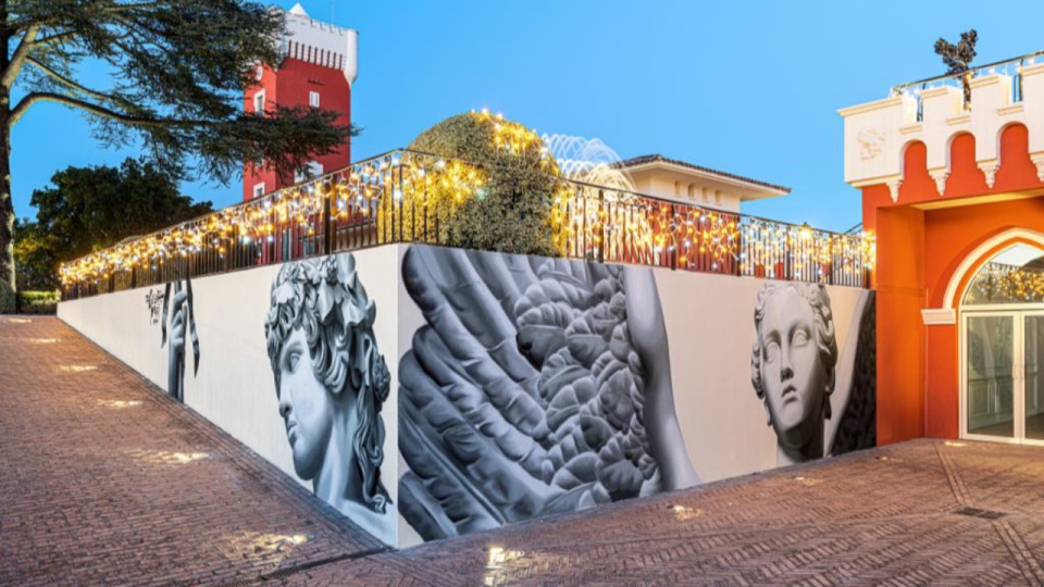 Du street art sur les hauteurs de Bellet