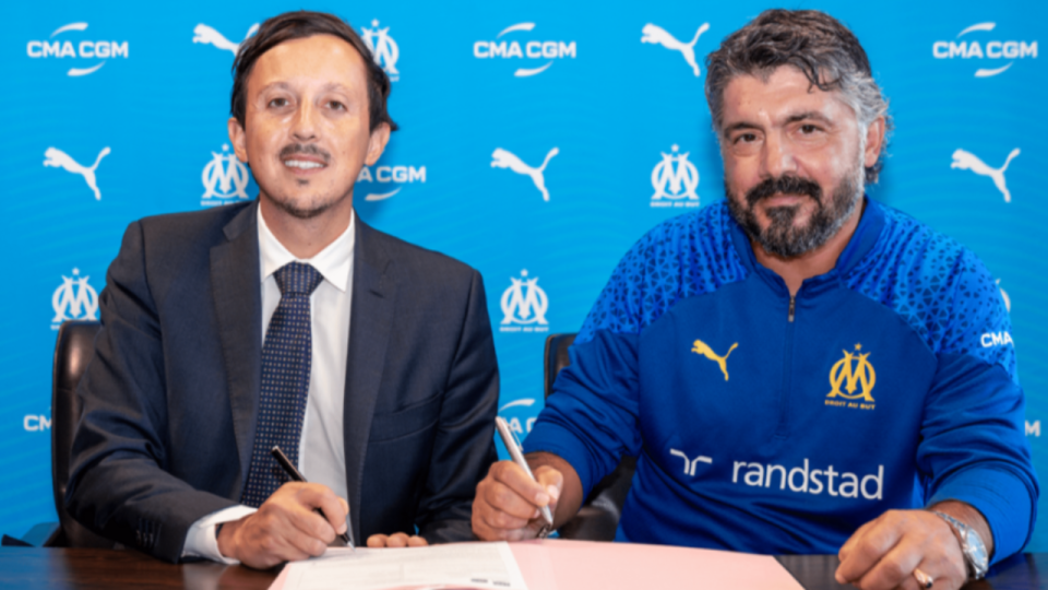 Gennaro Gattuso, nouvel entraineur de l'OM