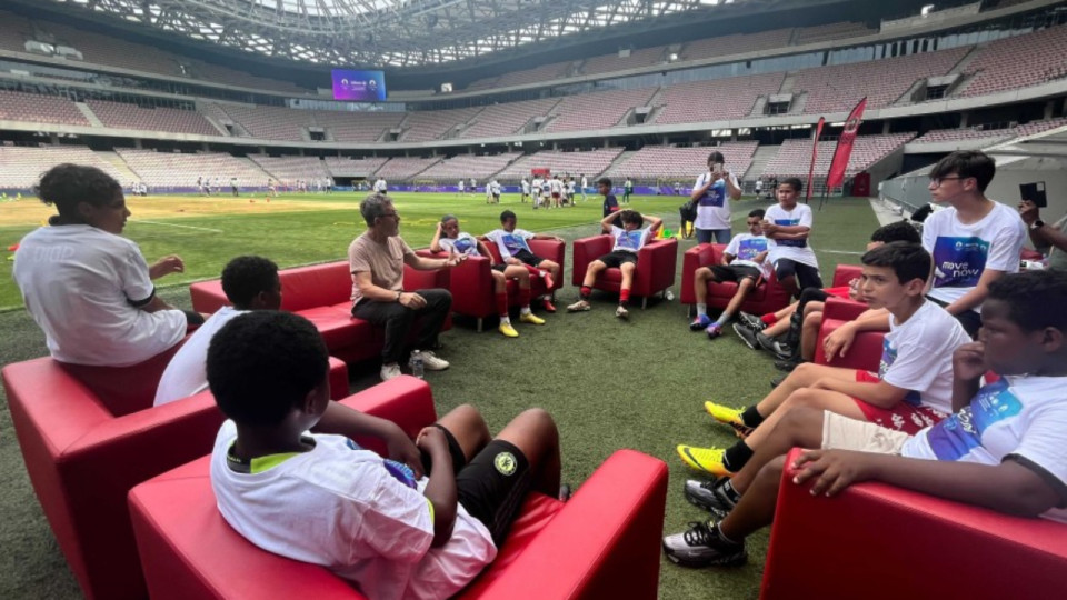 Jamy invite les jeunes azuréens à faire du sport