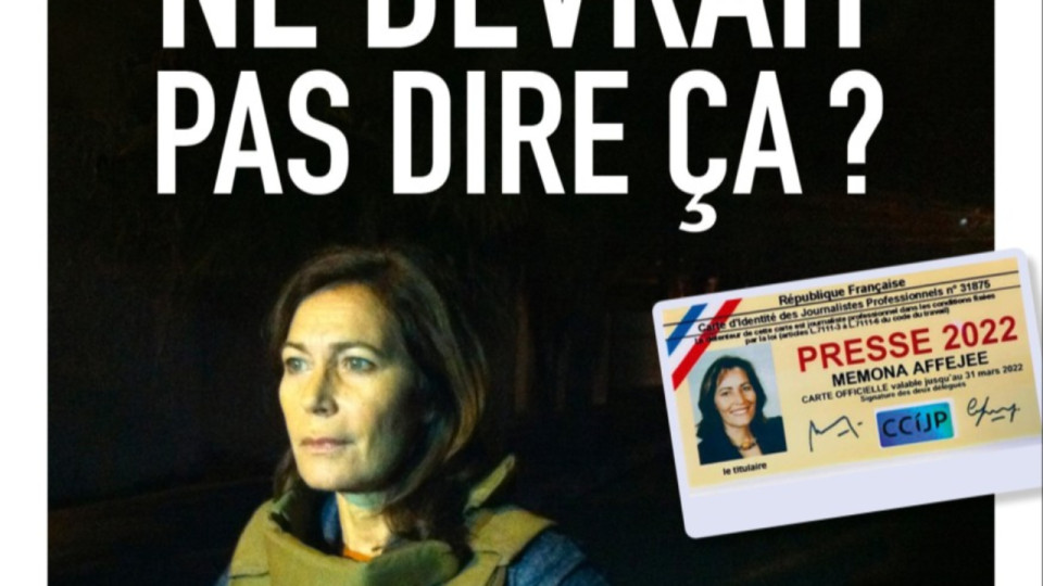 La journaliste M&eacute;mona Hintermann au Festival du Livre de Nice