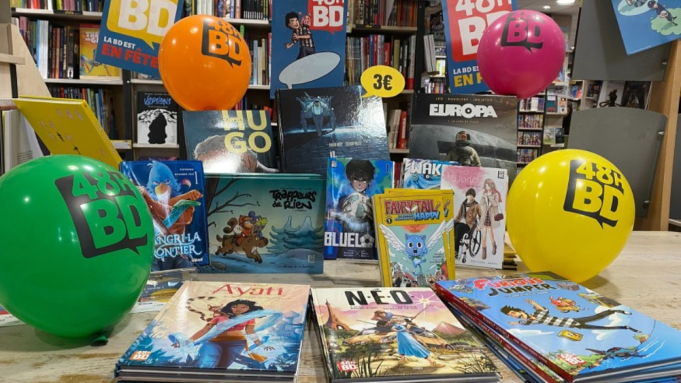 Les 48h de la BD : plus d'1 album vendu sur 2 est un manga