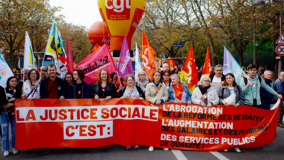 Les retrait&eacute;s manifestent pour demander une revalorisation de leurs pensions