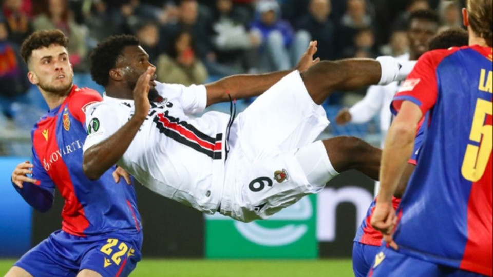 Match nul pour l'OGC Nice face à Bâle en coupe d'Europe