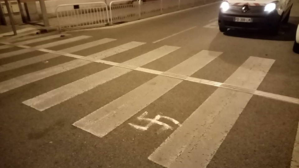 Nice : une croix gammée dans le quartier Saint-Roch, des messages pro-Palestine sur la Promenade des Anglais