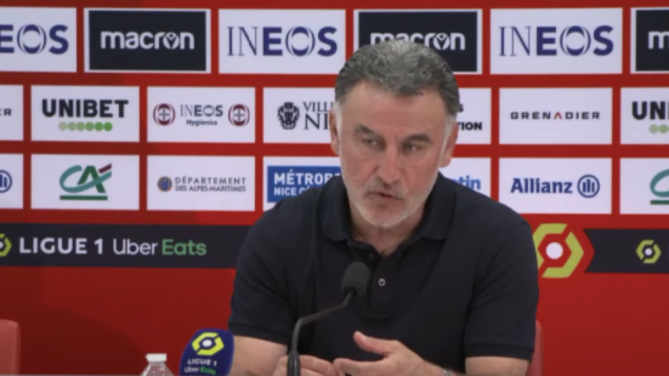 OGCN-ASM : Christophe Galtier méfiant avant le derby