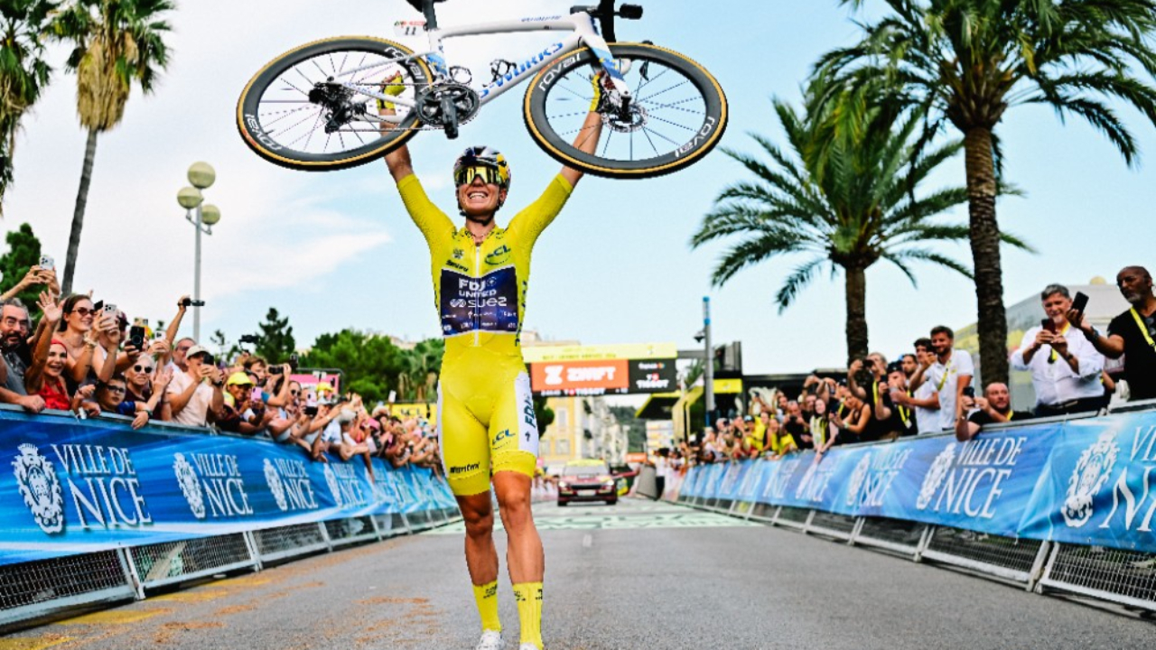 Tour de France Femmes : impériale à Nice, Demi Vollering décroche son deuxième sacre